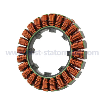 BLDC motor stator core winding wire