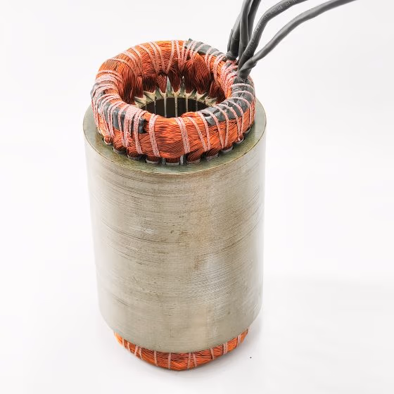 Brushless DC motor structure display