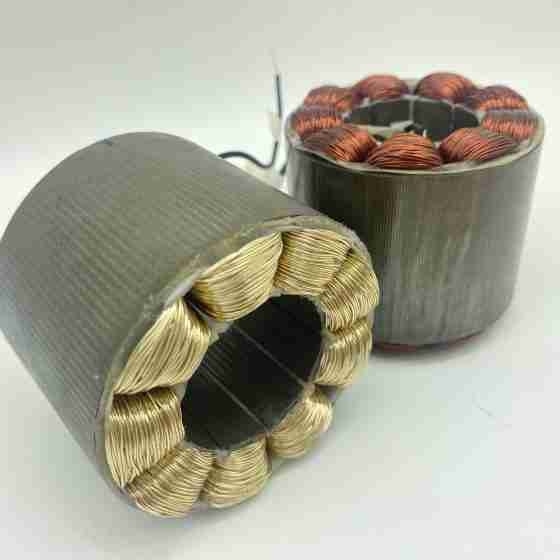 Precision motor stator winding