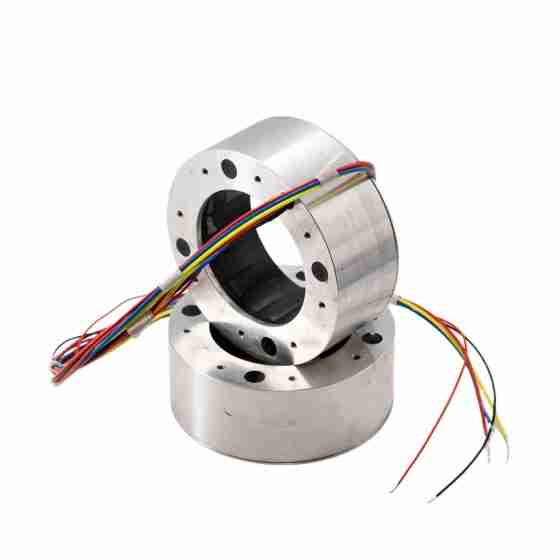 High efficiency motors stator core assembly