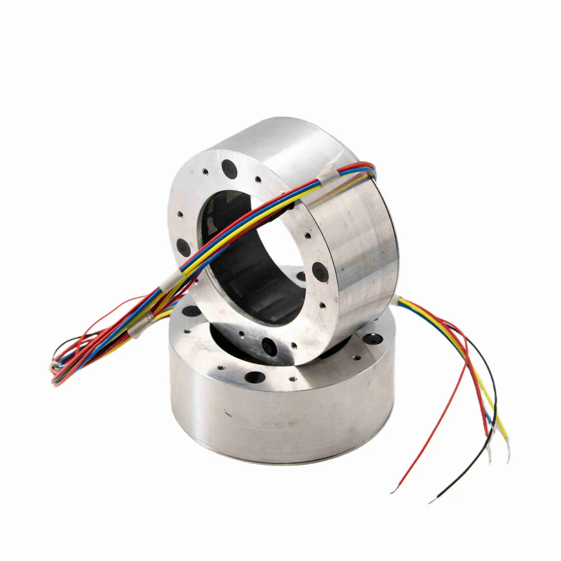 High efficiency motors stator core assembly