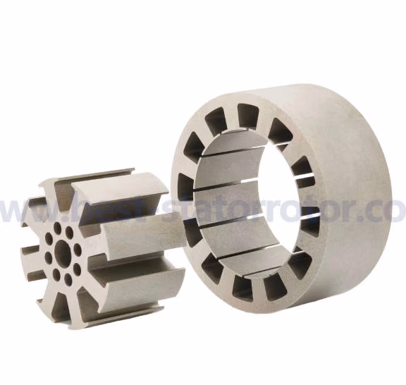 Wire-EDM and laser cutting stator core