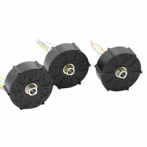 Axial-field-motor-single-stator-single-rotor-design