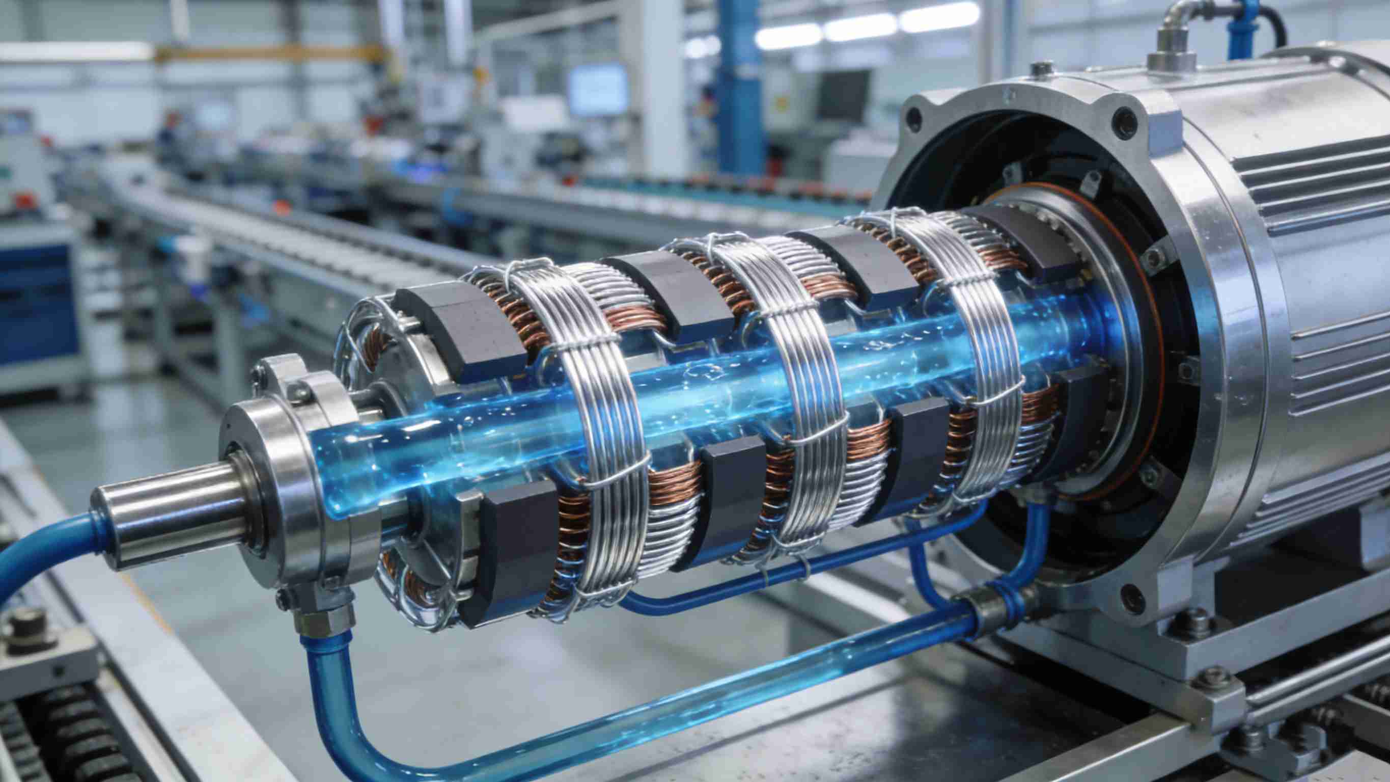 Axial flux motor testing and quality control systems