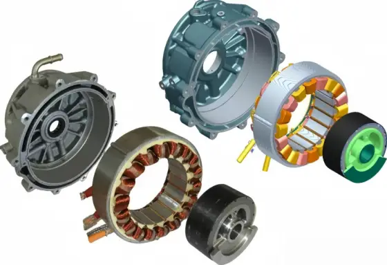 High-performance BLDC motor for EV and automation