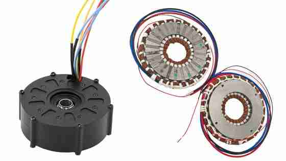 High-speed axial flux motor