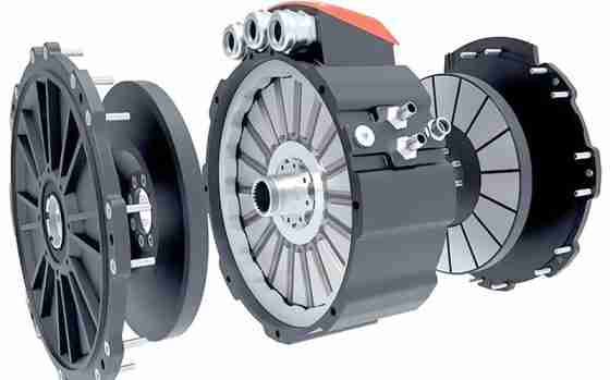 Structural-decomposition-of-axial-flux-motor