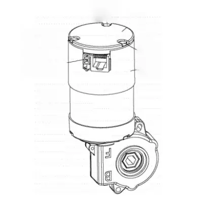 permanent magnet rotor assembly for brushless dc motor