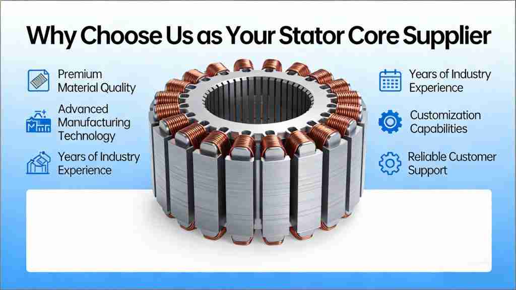 Why Choose Us as Your Stator Core Supplier Why Choose Us as Your Stator Core Supplier