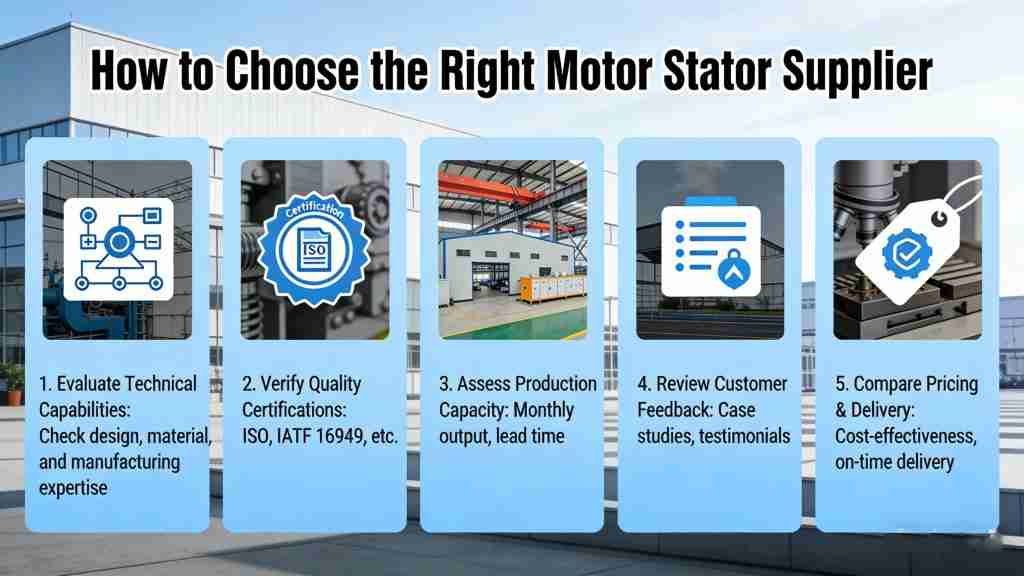 How to Choose the Right Motor Stator Supplier