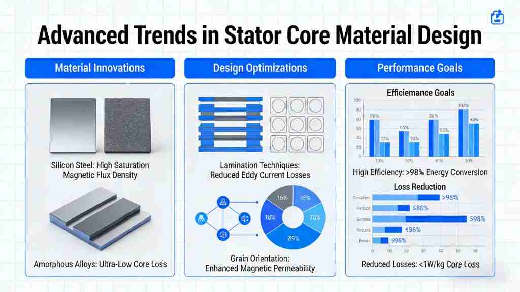 Trends in Stator Core Materials