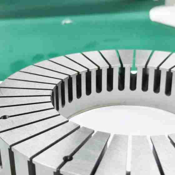axial flux motor lamination core engineering