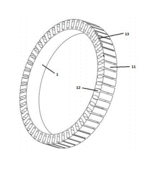 drone motor stator structure design