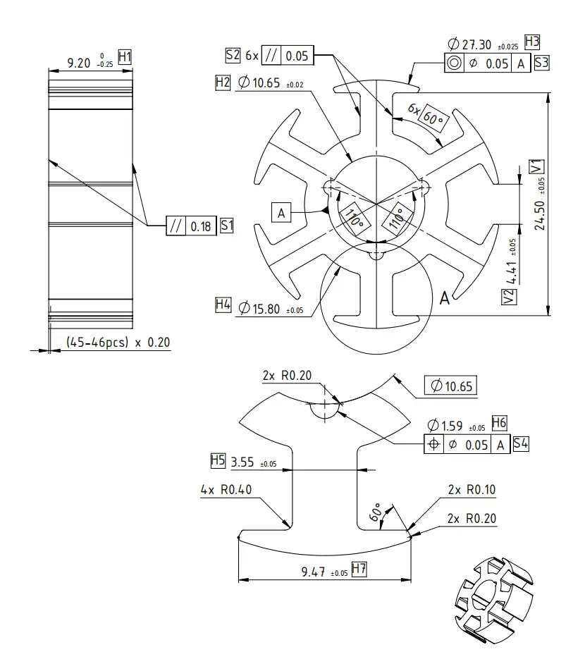 stator core assembly process