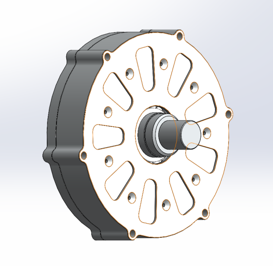 Axial Flux Motor Appearance