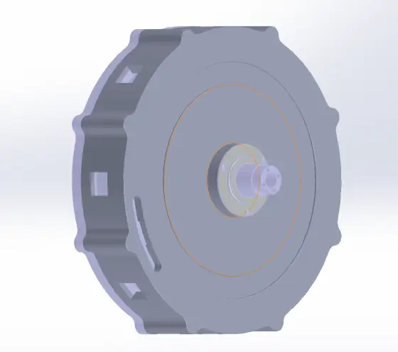 axial flux motor simulation