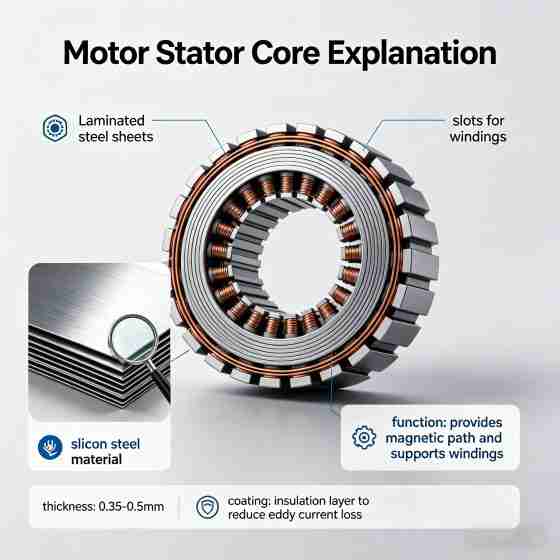 Motor Stator Core Explanation