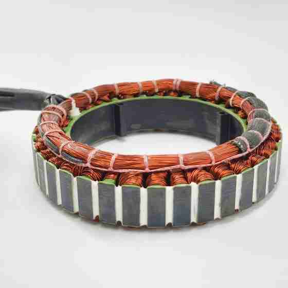 stator winding upgrade for better heat dissipation