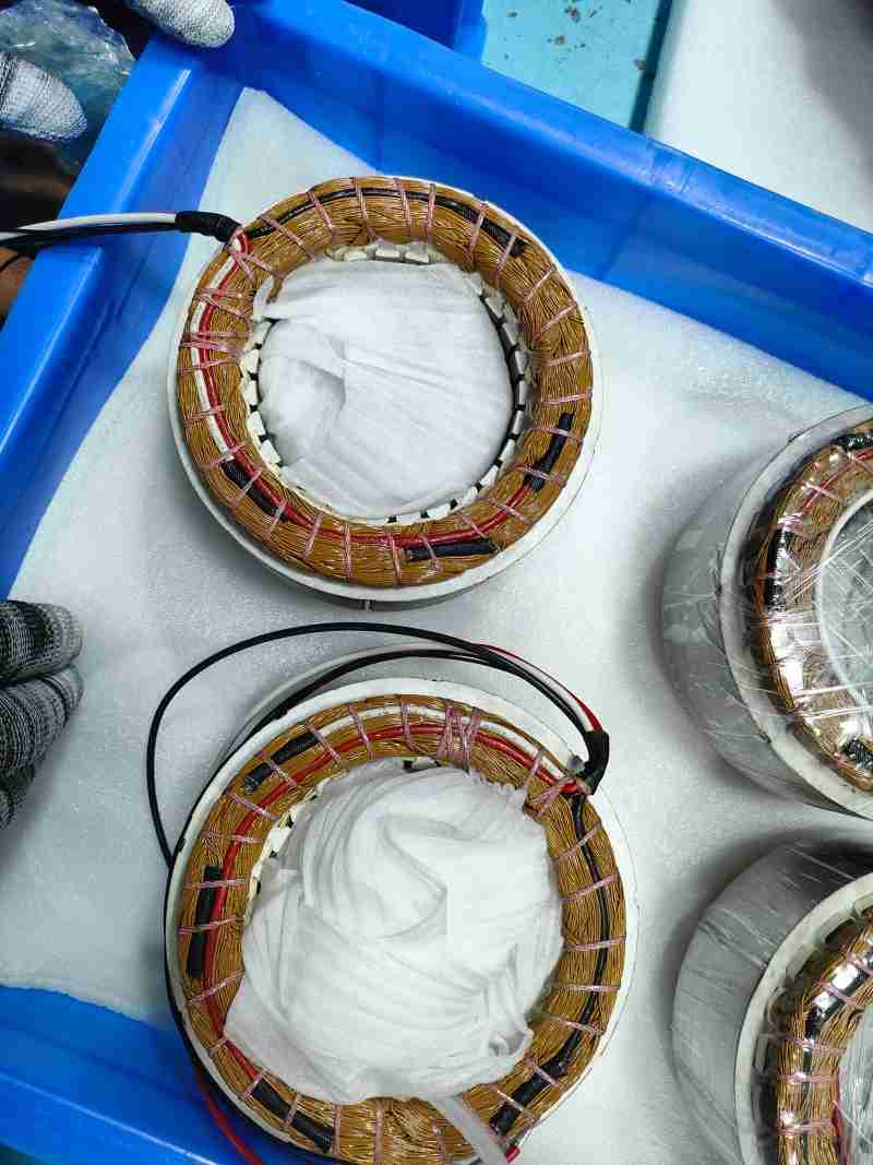 high slot fill stator core for industrial automation motors