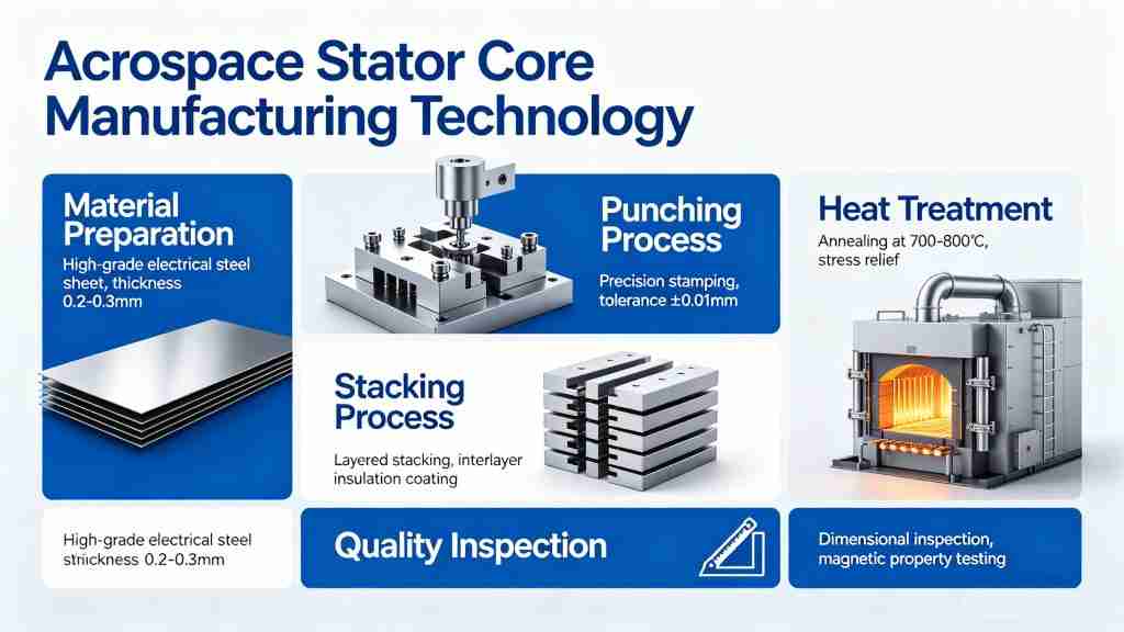 Aerospace Stator Core Manufacturing Technology Aerospace Stator Core Manufacturing Technology