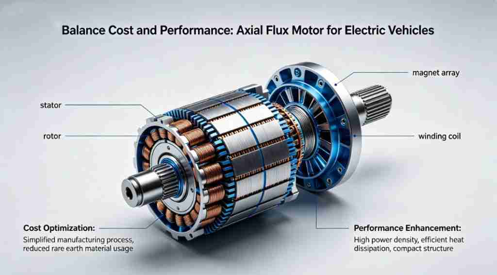 custom axial flux motor
