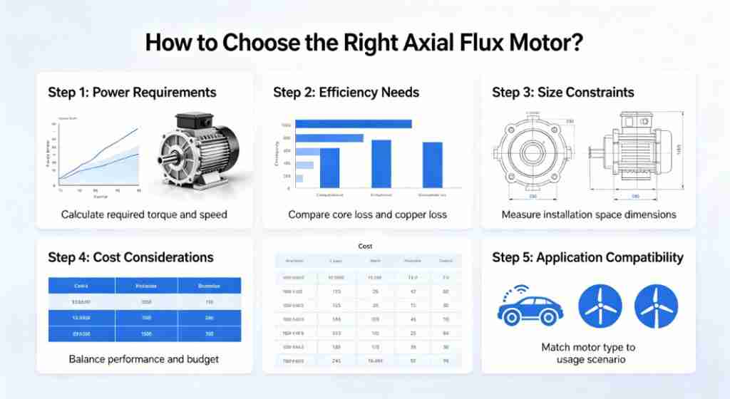 high efficiency axial flux motor
