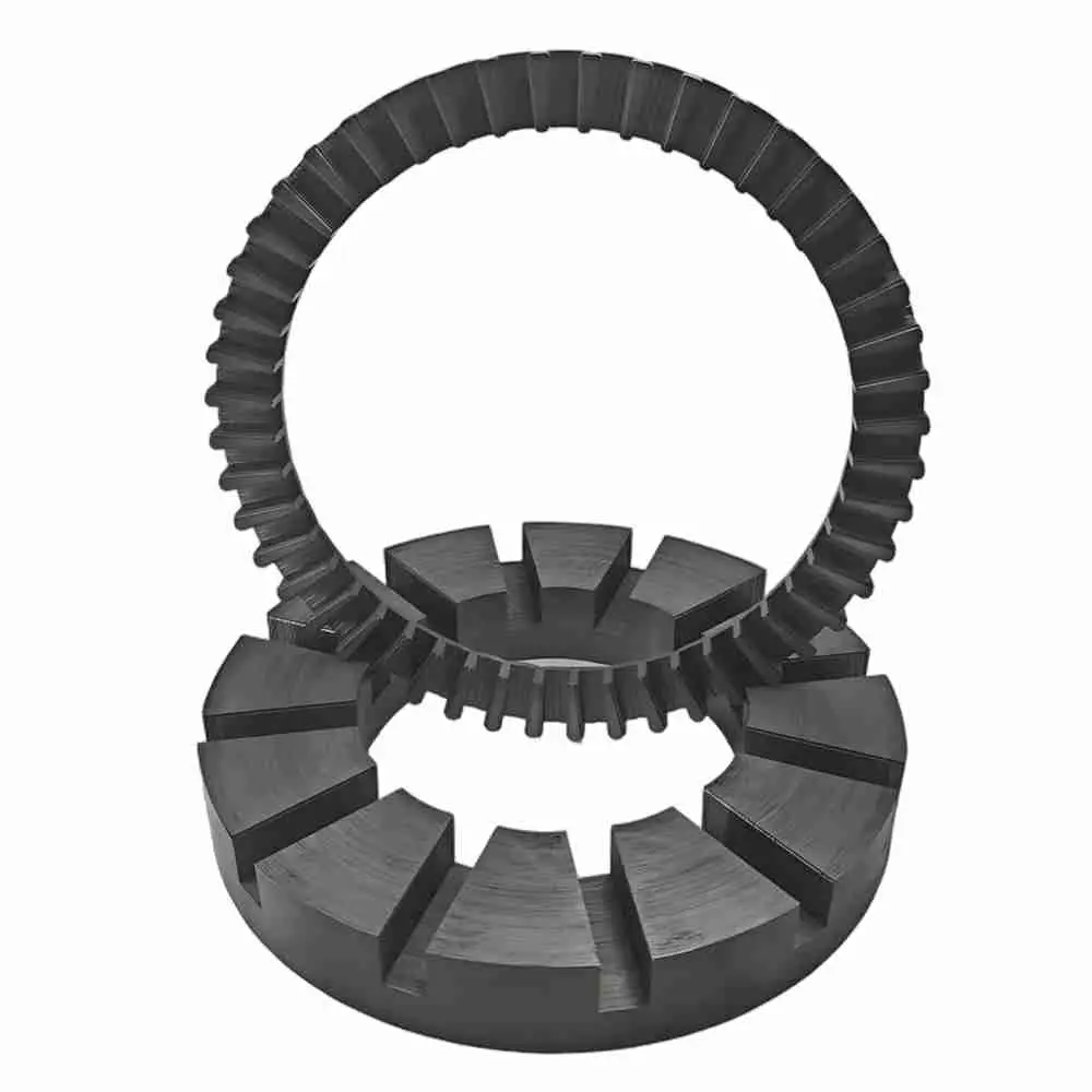 how does a radial flux motor work