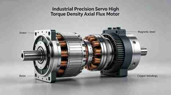 industrial axial flux motor