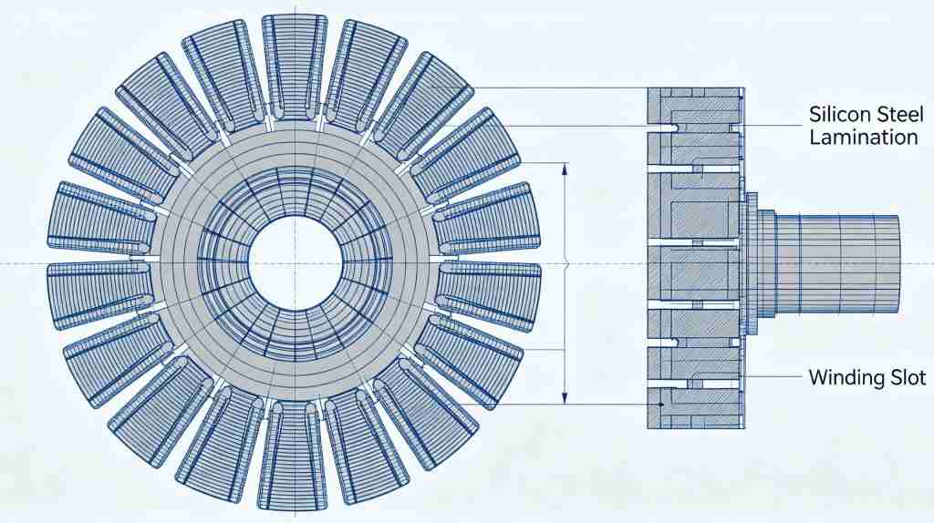 precision stator core manufacturing