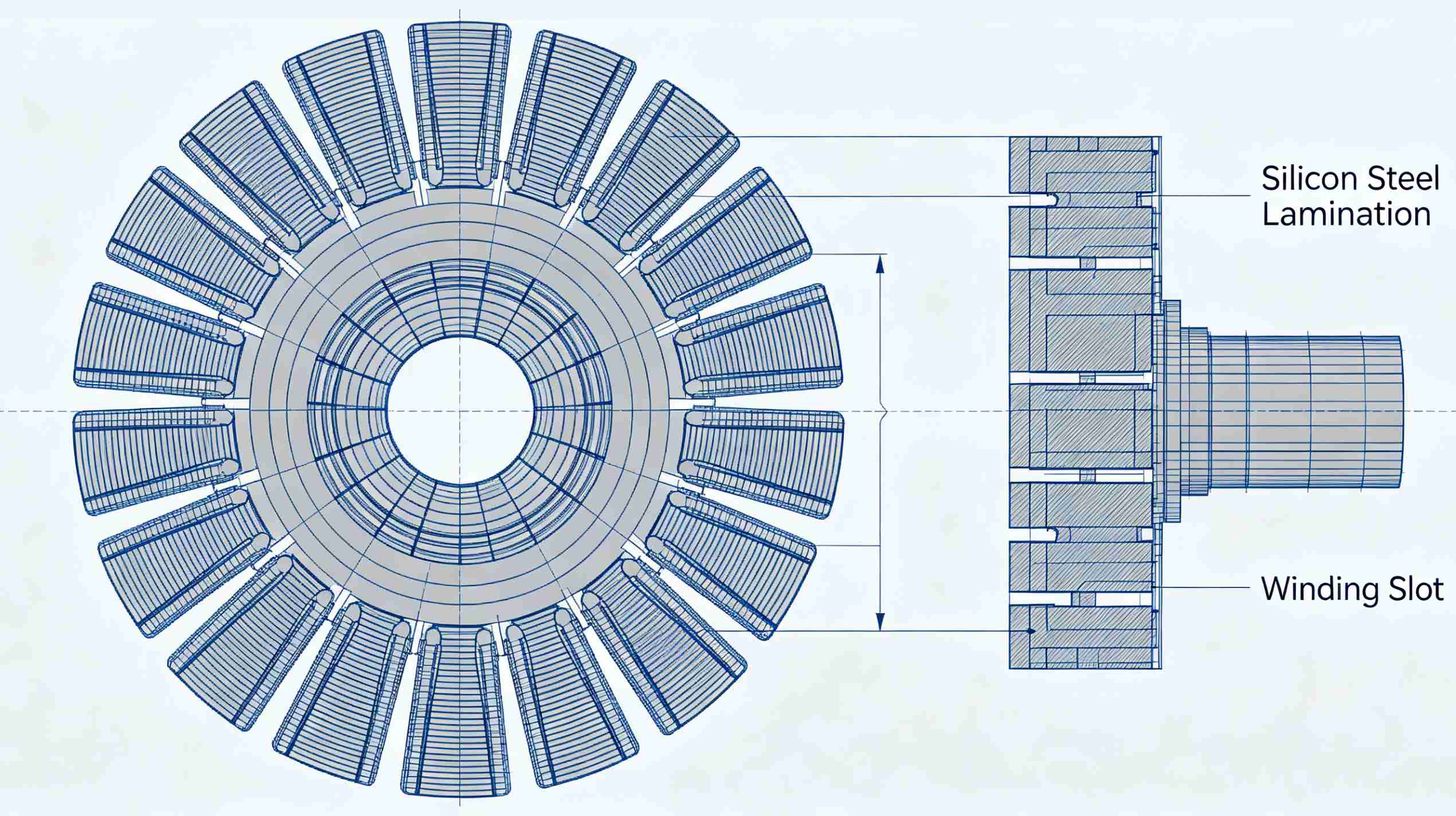 precision stator core manufacturing